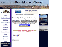 Tablet Screenshot of berwick.org.uk